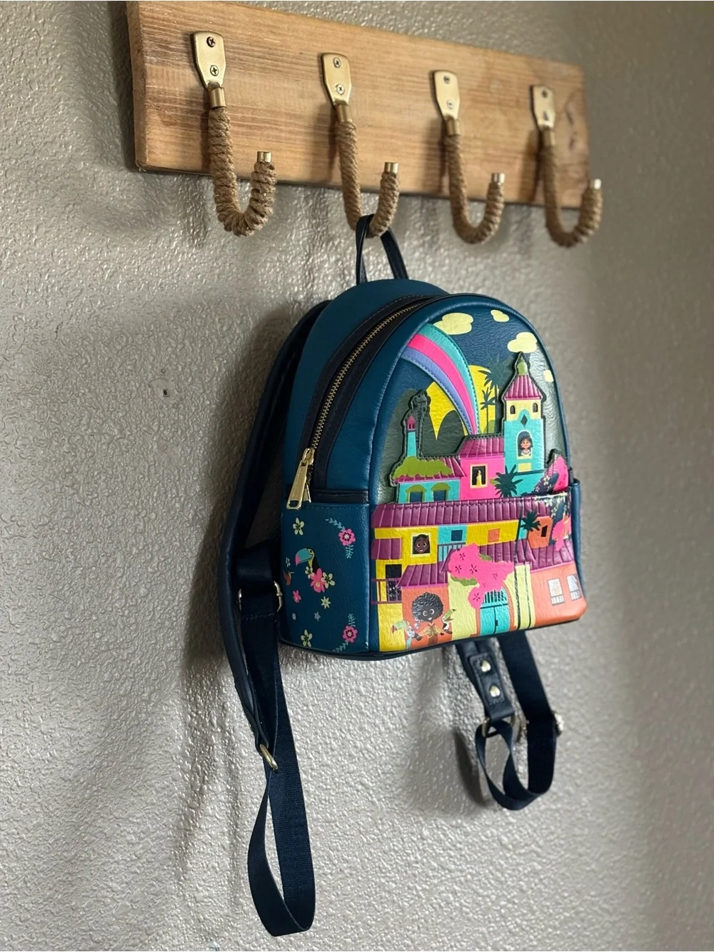 DISNEY/Parks ENCANTO Loungefly WMN/GRLS Mini Backpack Handbag -